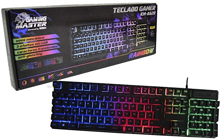 teclado gamer km a628